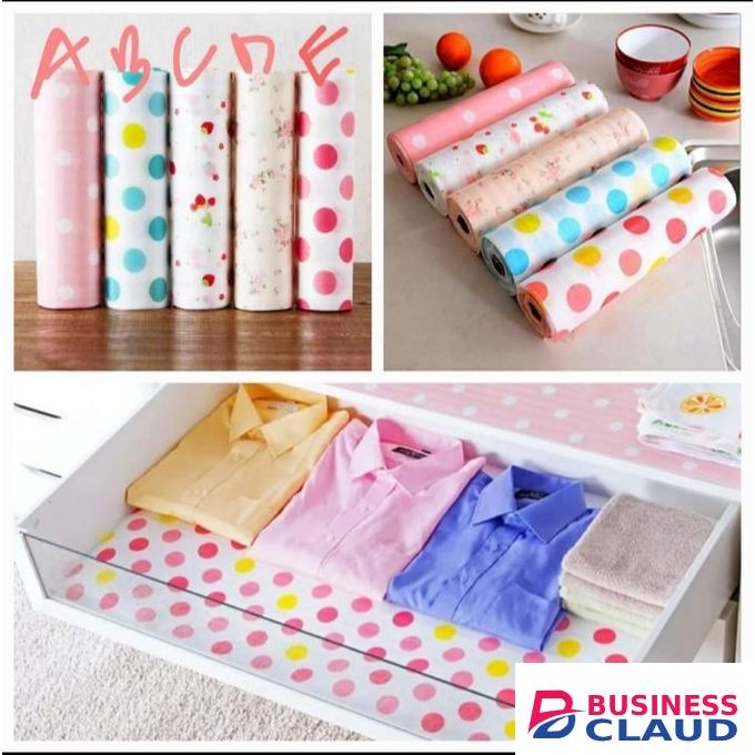 Waterproof, Wipeable Drawer Liners 30 cm by 5 m
