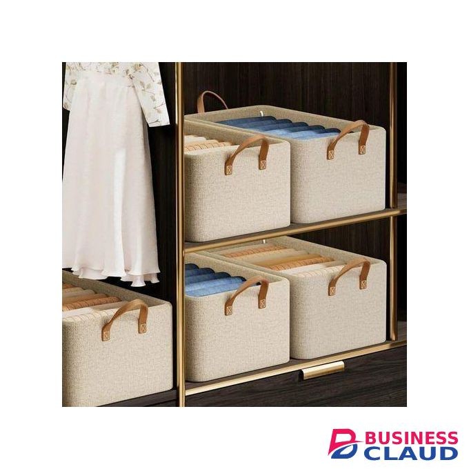 Foldable Portable Clothes Storage Bin