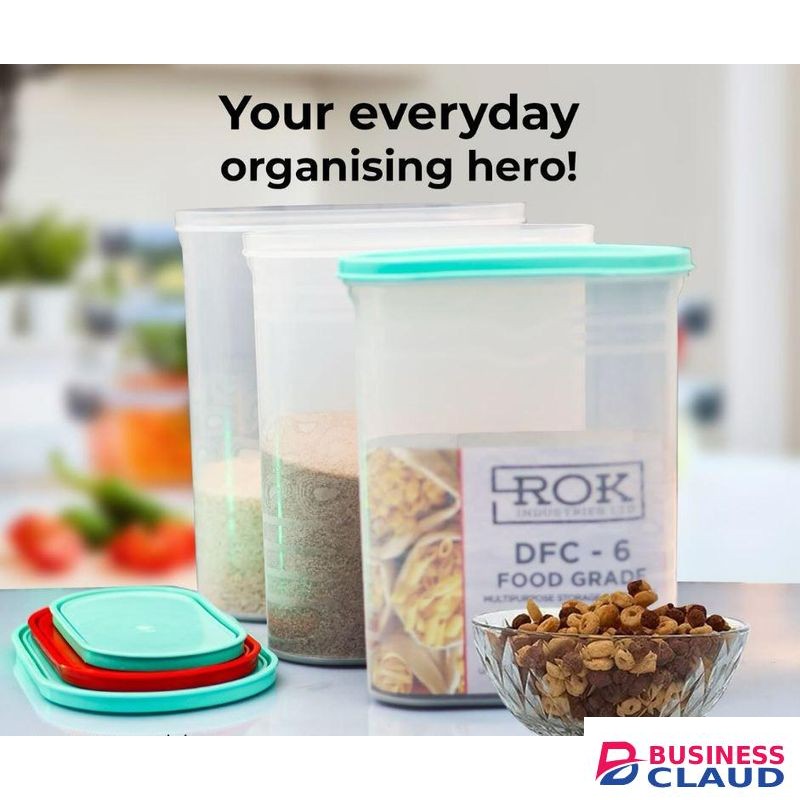 Multipurpose Kitchen Pantry Dry Food Storage Containers Organizer