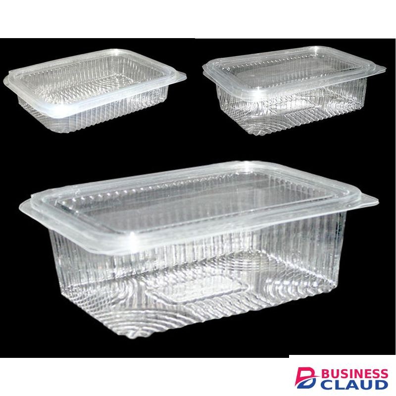 Multi-Purpose Disposable Plastic Food Containers - 750ml