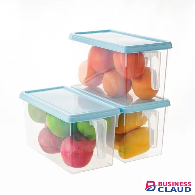 Cereal Plastic Container With Lid And Handle To Keep Your Cereals Fresh And Your Space Organised