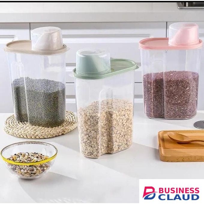 Multipurpose cereal/storage container