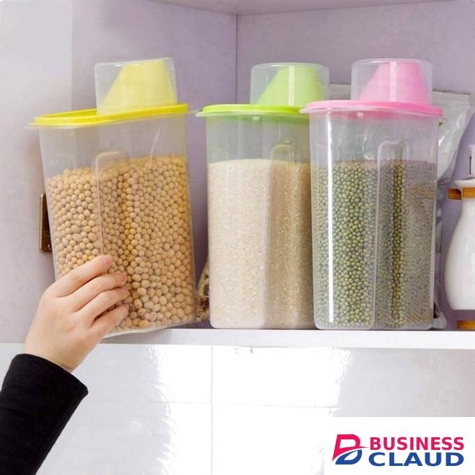 2.5Ltrs Cereal Storage Containers with covers