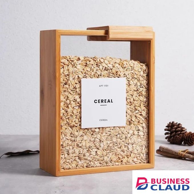 Bamboo Food/CerealsStorage Container(3ltrs)