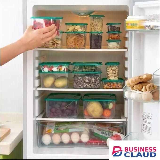 17 Container Sets Fresh-Keeping Food Box Set – Airtight, Stackable, BPA-Free Storage Containers