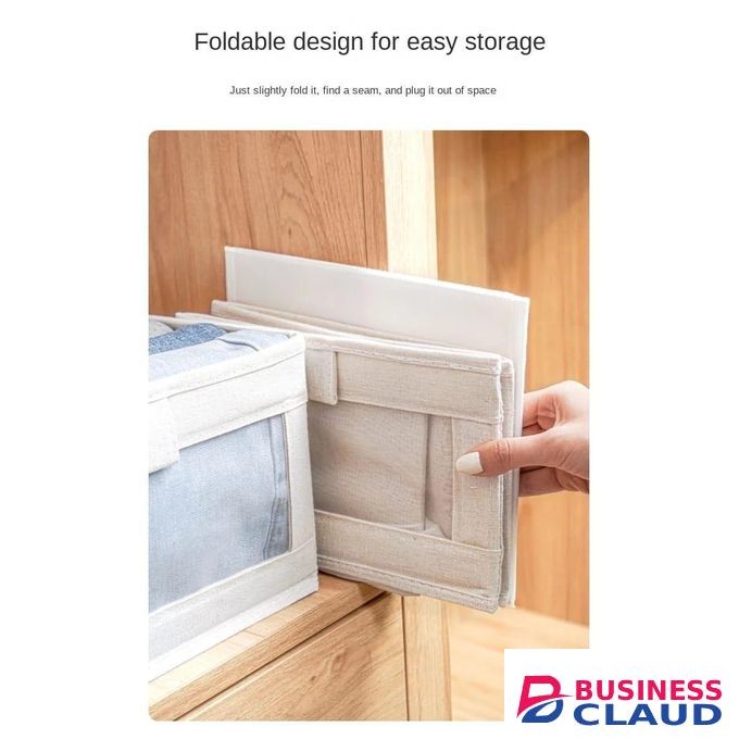 Wardrobe Storage Organizers for Clothes, Transparent Household Closet Organizer Boxes, Stackable Storage Bins for Efficient Home Organization, Durable and Space-Saving