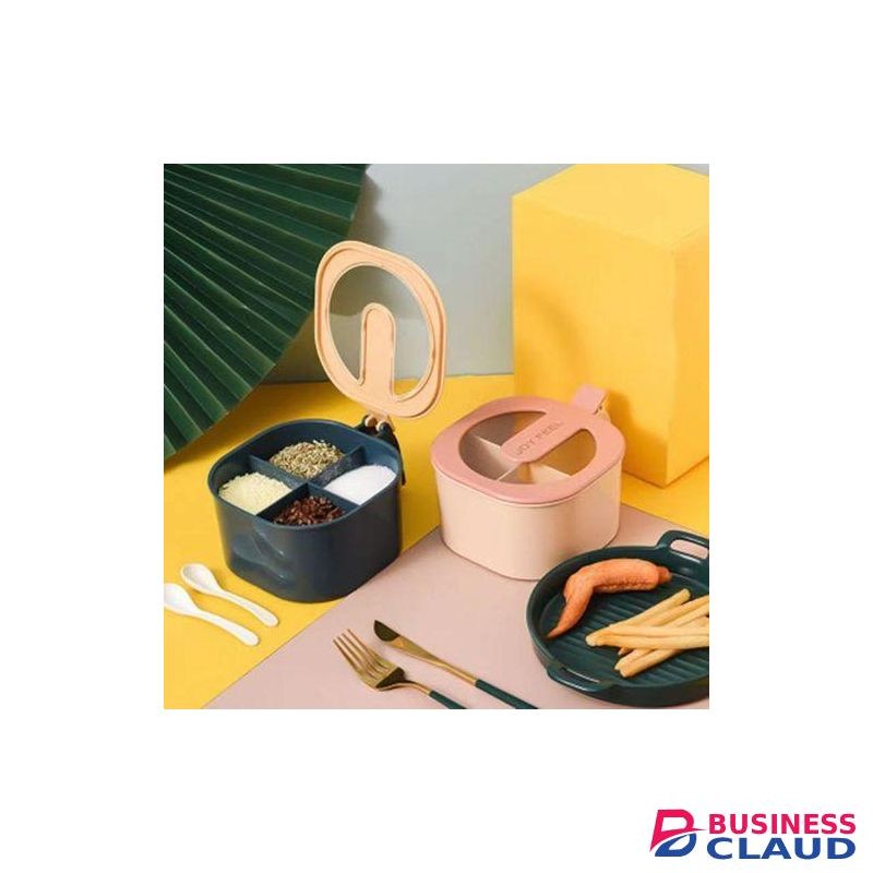 4 Partition Spice Organizer Jar