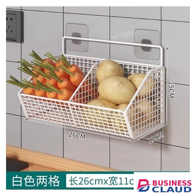 Wall Mounted Kitchen Storage Basket