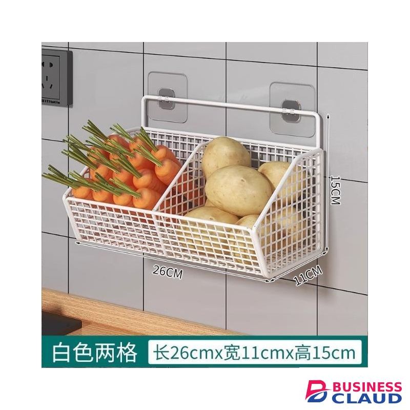 Wall Mounted Kitchen Storage Basket