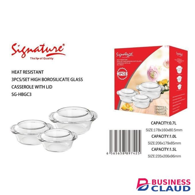 *Set of 3 Signature Casserole