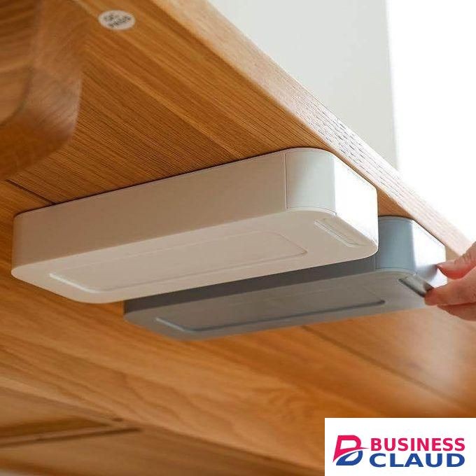 Multipurpose Under the Table Hidden Mini Drawer Storage Box