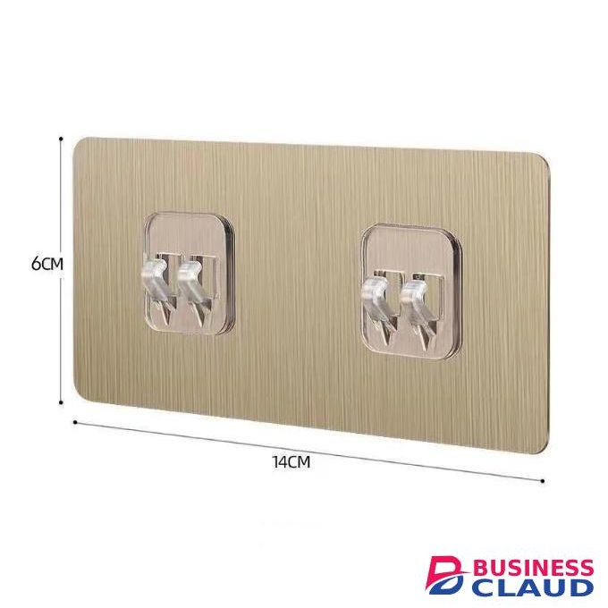 10 Pcs Strong Self Adhesive Sticker Kitchen Hanging Racks Sticker Bathroom Rack Hanging Adhesive Sticker Hooks Adhesive Hooks
