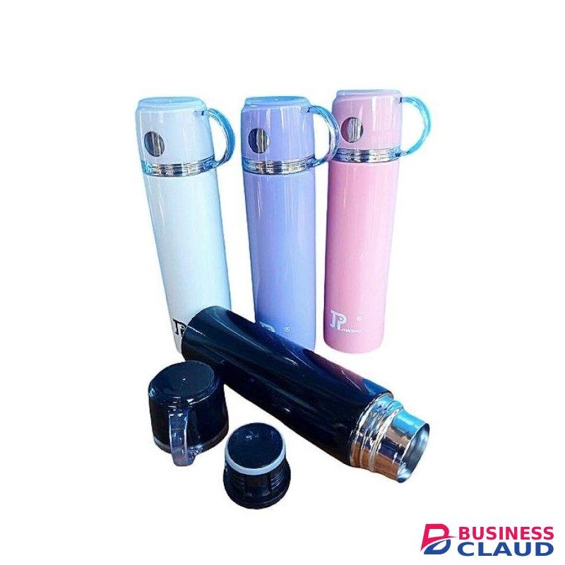 James Pot 500ml Unbreakable Thermos Flask – Portable Stainless Steel Vacuum Insulated Water Bottle for Hot & Cold Drinks, Leak-Proof, Ideal for Travel, Office, School, and Outdoor Use
