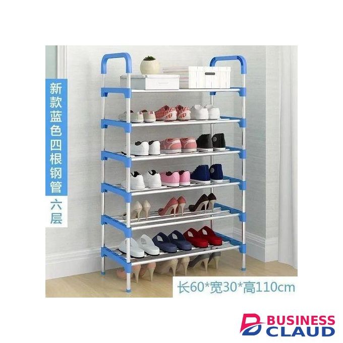 6 Layer Portable Shoe Rack 18 Pairs, Shoe Organizer