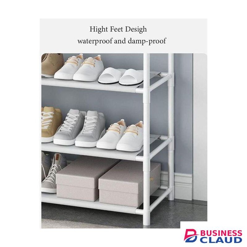 Hot Sale 5 Tiers, Shoe Stand Organizer, Multifunctional Wardrobe Shoe Rack For Bedroom, Dorm And Entrance Area, Size 80x26x172cm(31x11x69inch), MULTICOLOR