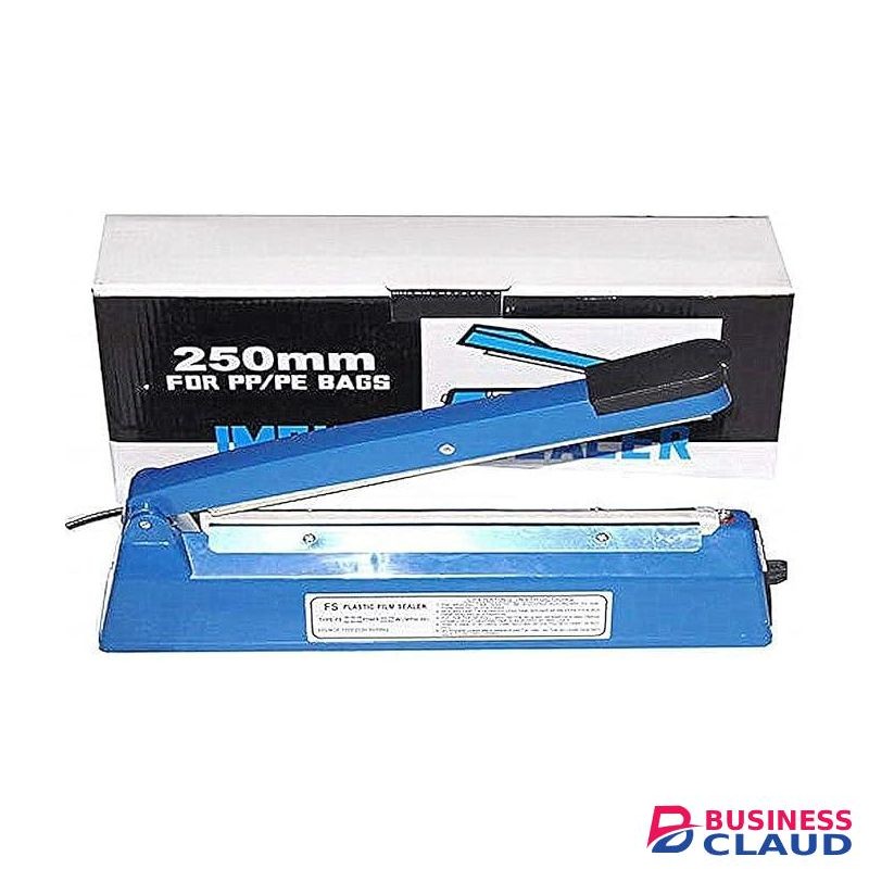 Impulse 250MM, 10 inch Electric Heat Sealer, Bag Sealing Machine with Extra Replaceable Element & Grip ,Ideal for Food Storage Packaging, and Sealing PE/PP Bags