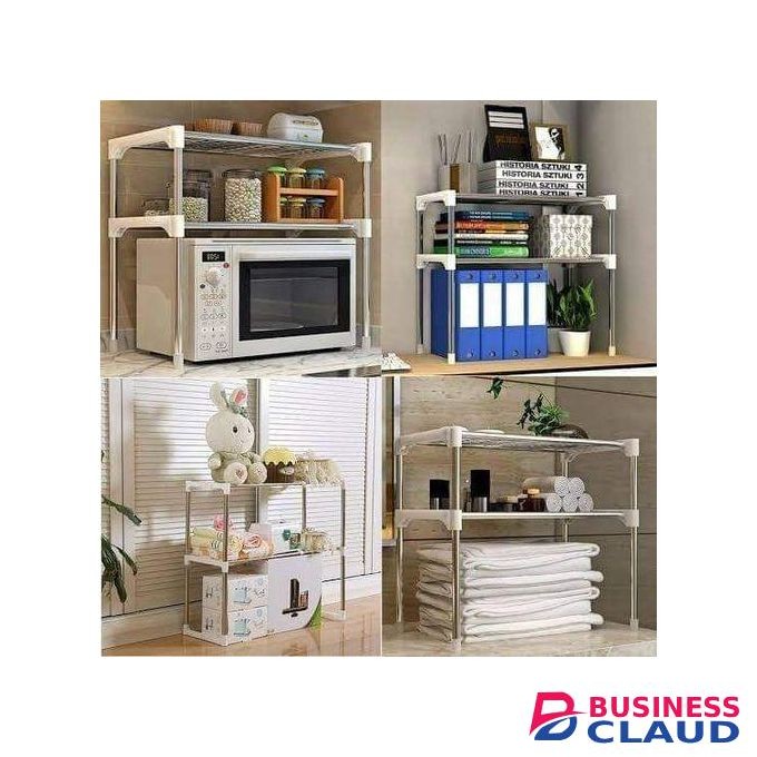 Big Size 2-Layer Multi-purpose Microwave Stand Rack Organizer
