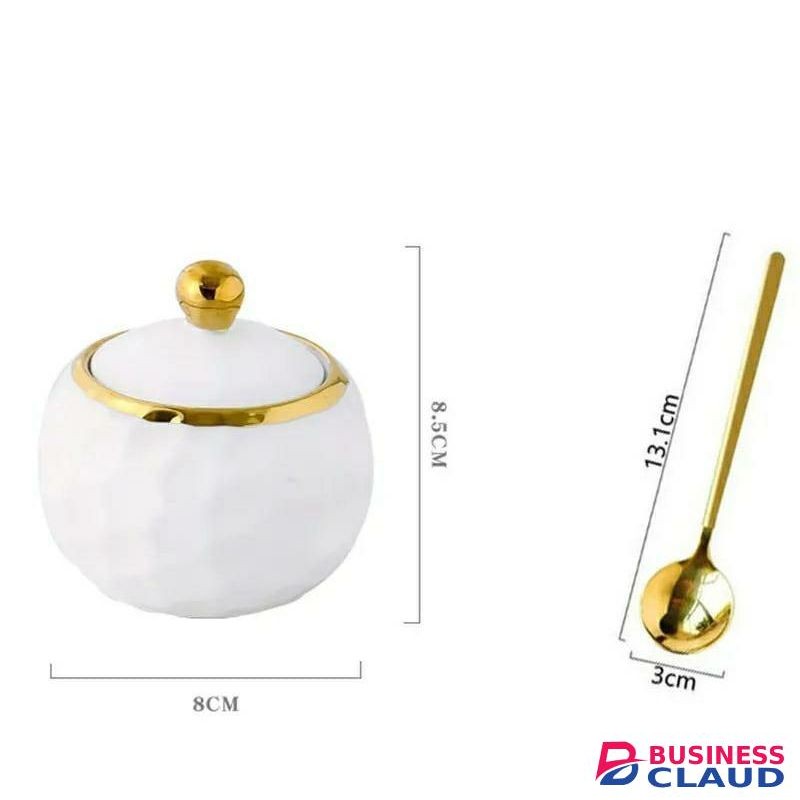 3 in 1 Ceramic Sugar Canister Set