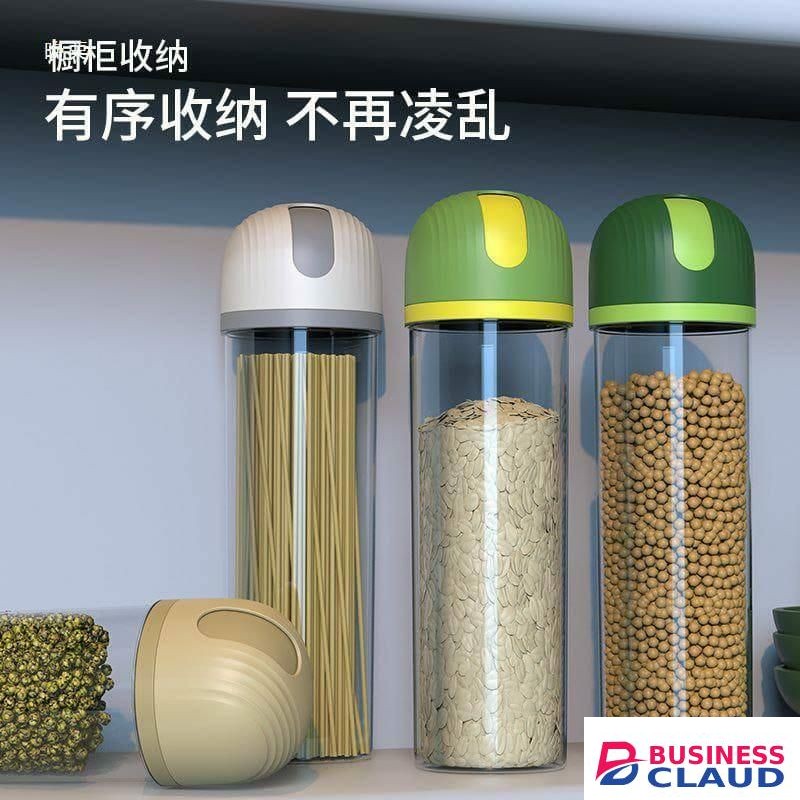 Premium Kitchen Storage Jar - Sealed & Wear-Resistant Cereal Dispenser