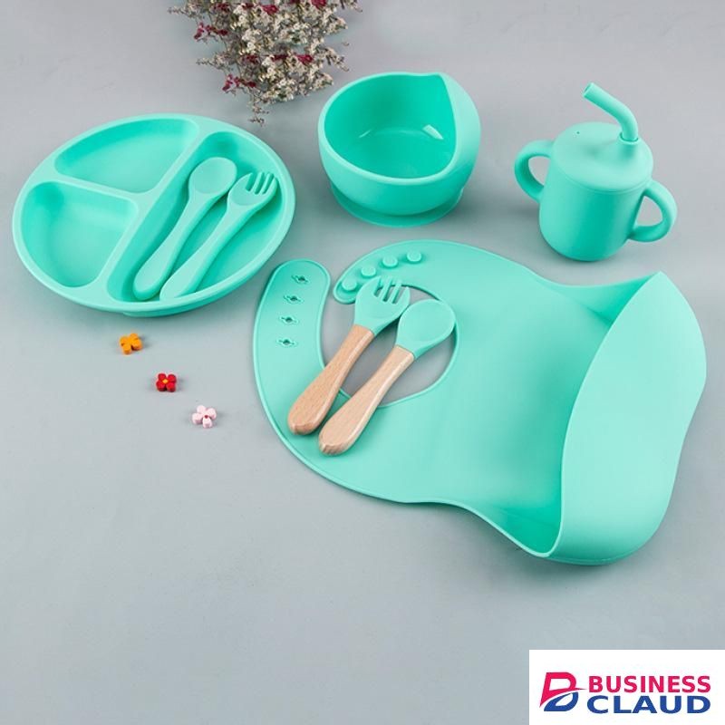 eco friendly silicone feeding set