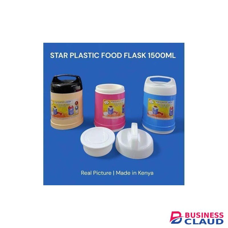 Portable Food Flask – 1500ml perfect for carrying hot meals, soups, or snacks t