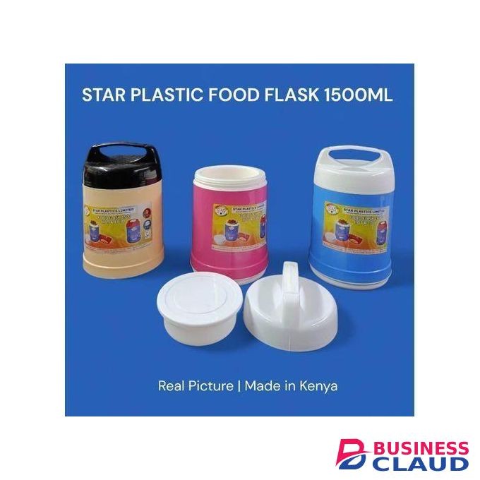 Portable Food Flask – 1500ml perfect for carrying hot meals, soups, or snacks t