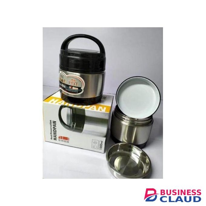 Hot sale Steel Heat Preservation Vacuum Food Flask Hand Pan