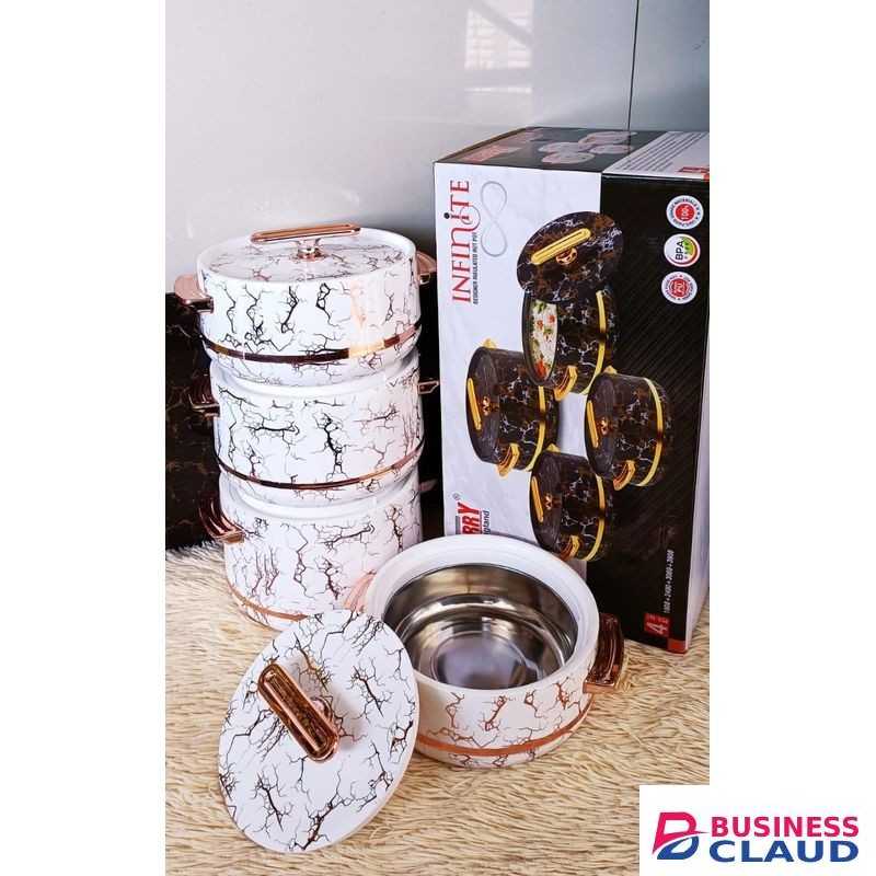 Redberry Hot pot set of 4 Pieces Infinite