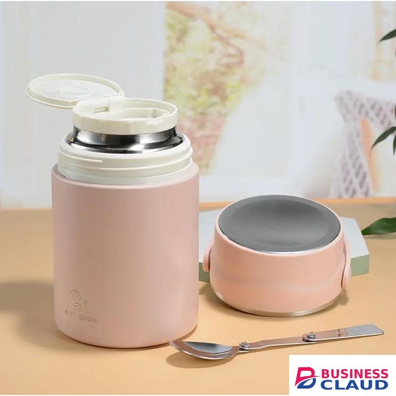 Portable Stainless Steel Hot Food Flask