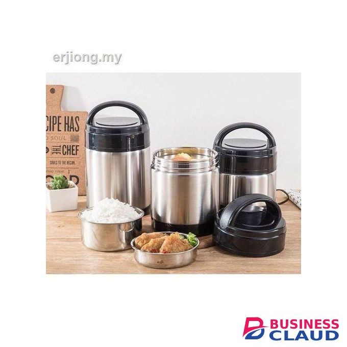 Steel Heat Preservation Vacuum Food Flask Hand Pan