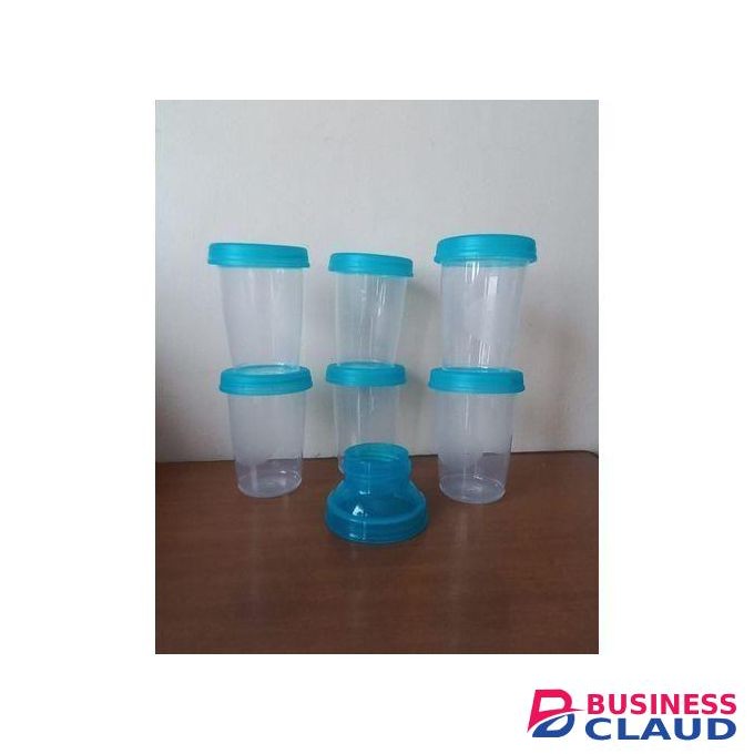Mom Easy Breast Milk Storage Containers-6 Cups With Lids 240ML Baby food storage containers