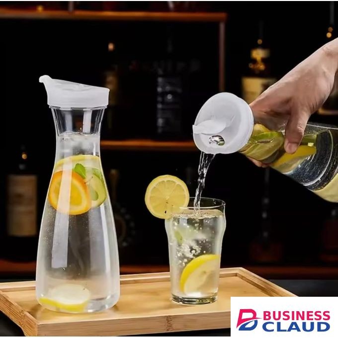 1P Plastic Storage Bottle / Clear Fridge Milk / Juice Storage Bottles / Carafe