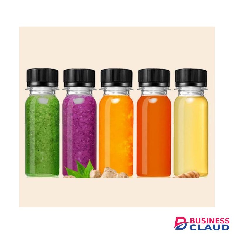 6pcs 60ml Wellness Ginger Shot Bottles for Homemade Juices, Detox, Turmeric, and Immunity Blends – Leakproof, Reusable, and Compact Travel Size Containers