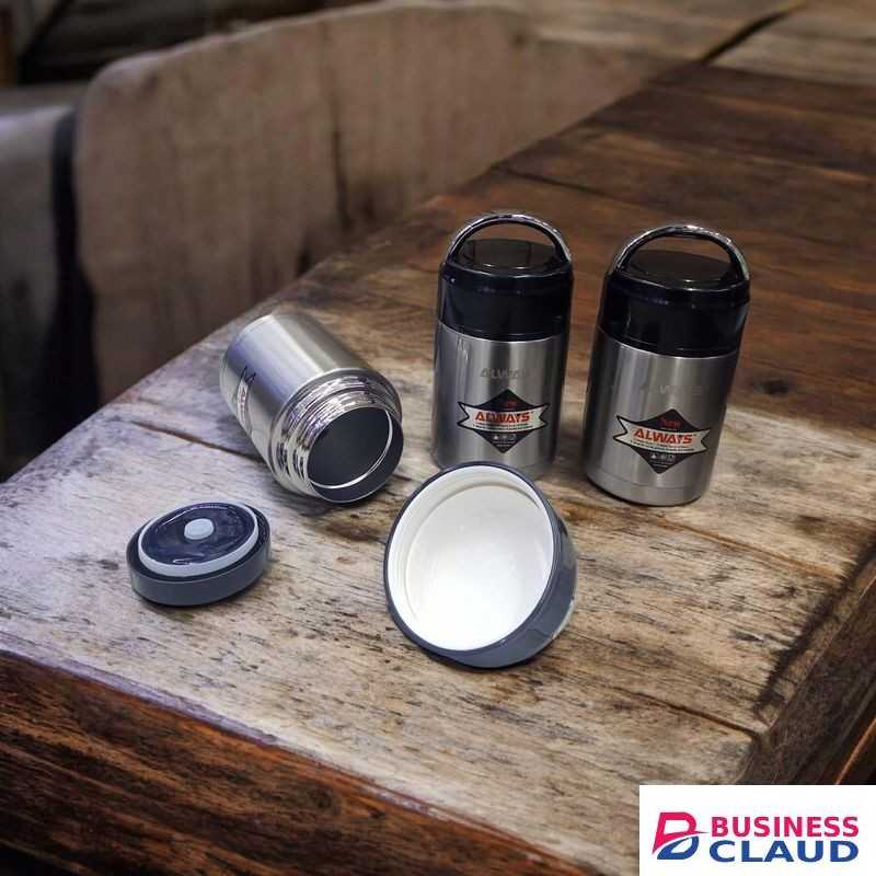 800ml Stainless Steel Vacuum Food Flask Thermos Bottle Leak-Proof Insulated Hot Cold Lunch Container Durable Travel and Office Food Storage