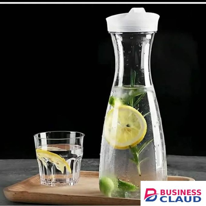 1.2LITRE round acrylic milk/juice/ water fridge storage bottle