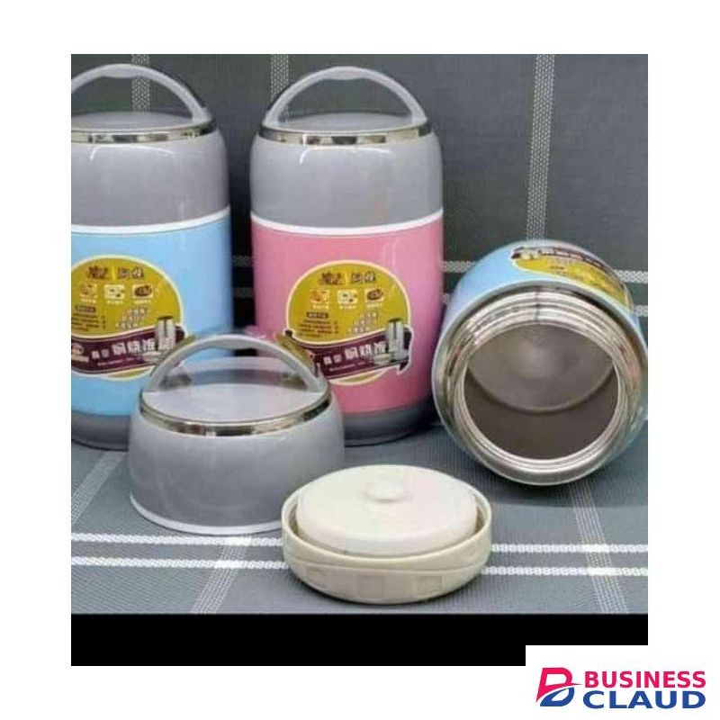 600ml Stainless Steel Vacuum Insulated Thermos Food Flask For Hot Food And Cold Food