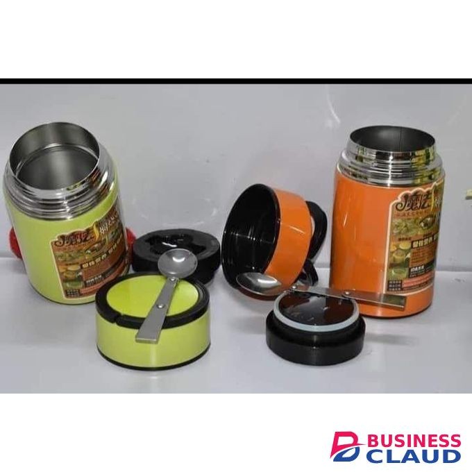 800 Ml Food Flask With A Spoon -Keeps Hot Or Cold For Many Hours