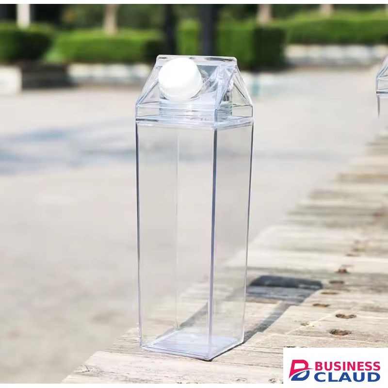 1000ML Milk,juice,water bottle BPA free Transparent Acrylic Portable clear bottle for Fridge