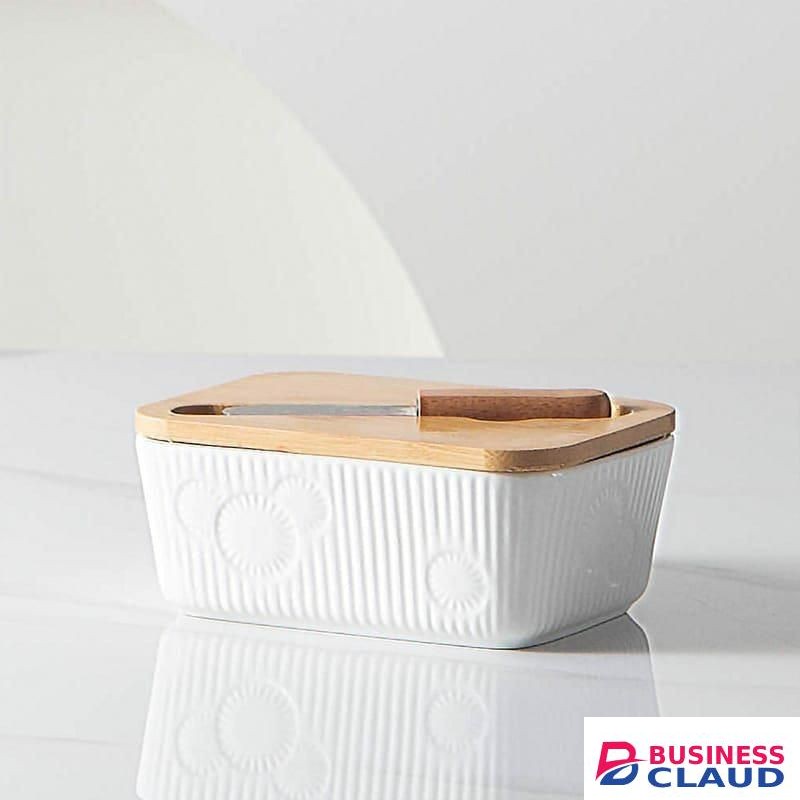 400ml Ceramic Butter Container