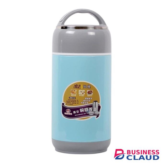 BNS Strong Double Wall Insulated Food flask With Handle
