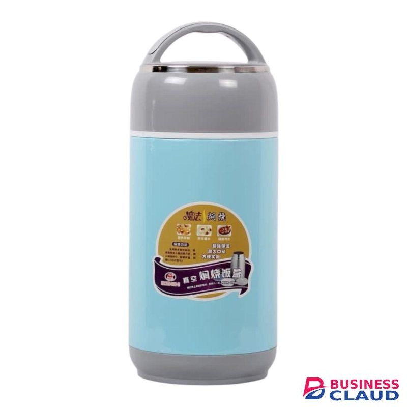 BNS Strong Double Wall Insulated Food flask With Handle