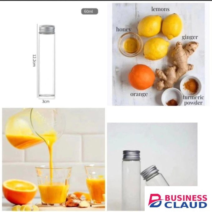 6pcs Wellness Ginger Shot Bottles