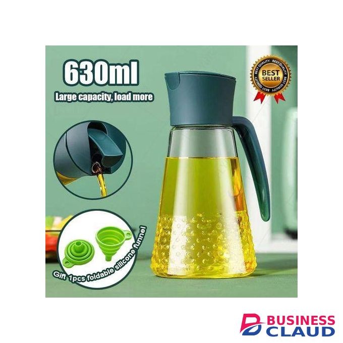 630ML Autoflip Automatic Refill Glass Soy Sauce Bottle