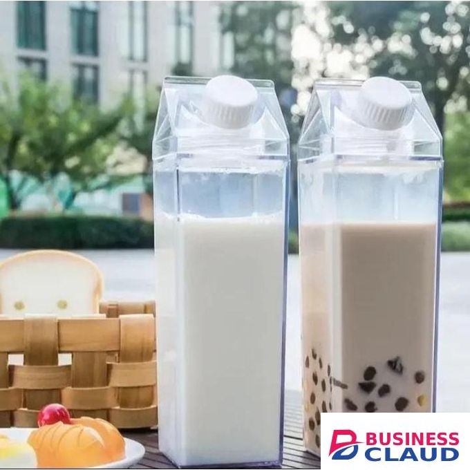 Multi purpose space saver milk/water/special beverage bottle 1000ml