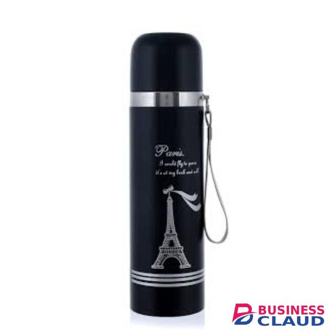 500ML Metallic Thermos Vacuum Flask Travel Cup Water Bottle