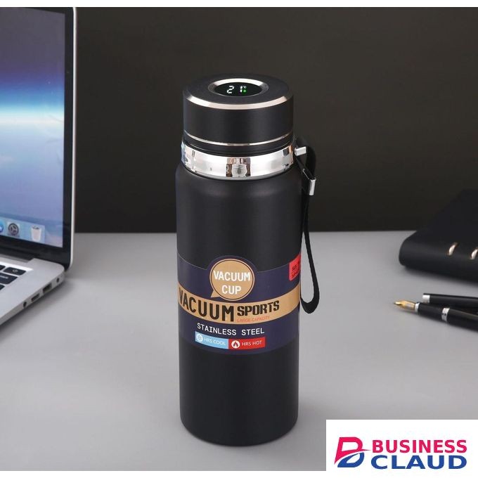 Temperature Display Insulated Thermal Portable Flask / Vacuum Thermos Flask