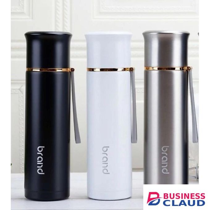 Stainless Steel Portable Thermal Mug, Cup Lid, Thermal Bottle Flask 480ml