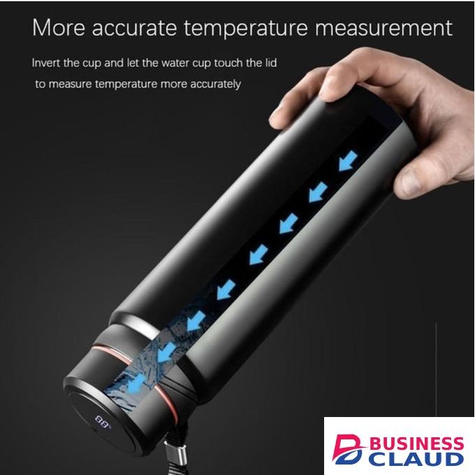Thermos 1000ml Smart Flask with LED Temperature Monitor,1L Insulated flask with Real-Time Temp Display