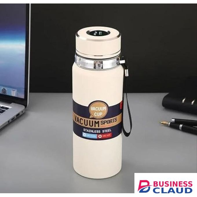 Led Digital Temperature Display Stainless Steel Vacuum Water bottle / Thermal Insulated Flask