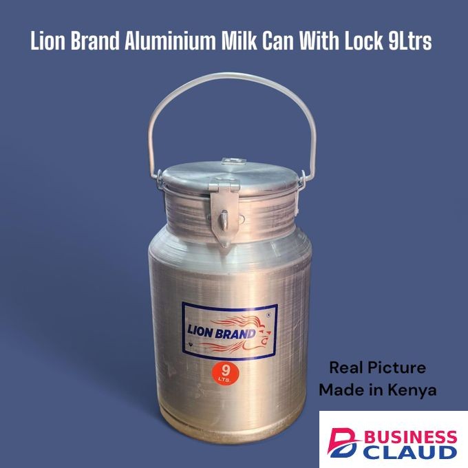 9L Heavy-duty Aluminum Milk Can With lock